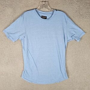 GoodLife Tee Shirt Mens Large Tri-Blend Scallop Short Sleeve Crew Neck Pullover
